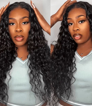 Aligrace 6x5 Pre-Everything Wear & Go Water Wave Beginner Friendly Wig