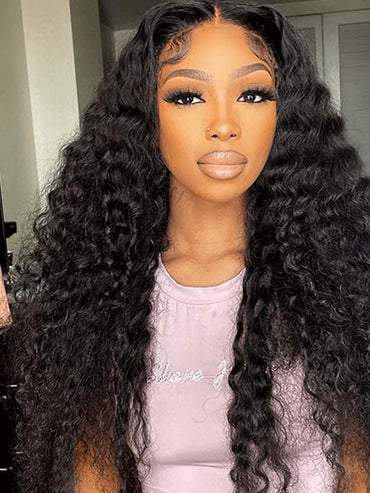 Aligrace Hair 13x4 HD Frontal Lace Water Wave Wig