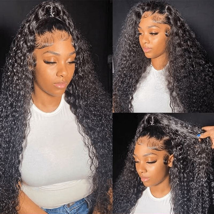 Aligrace Pro Series 5x5 Lace Deep Wave Human Hair Wigs 4x4 5x5 6x6 Lace Closure Wig AliGrace 
