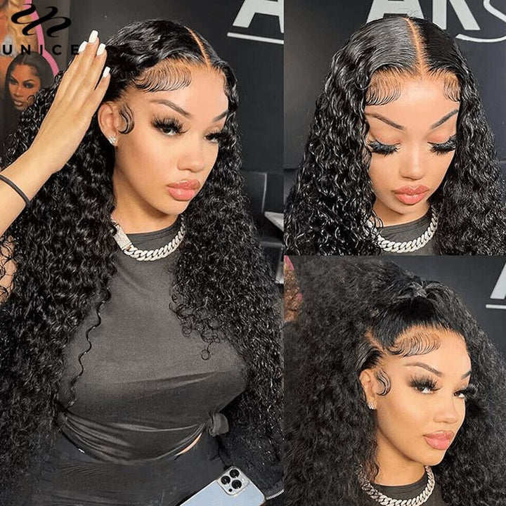 Aligrace 9x6 Lace Water Wave Wear &amp; Go Pre-Cut Glueless Wig