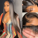 Aligrace 13x4 Frontal Lace Straight Wig With Small Knots