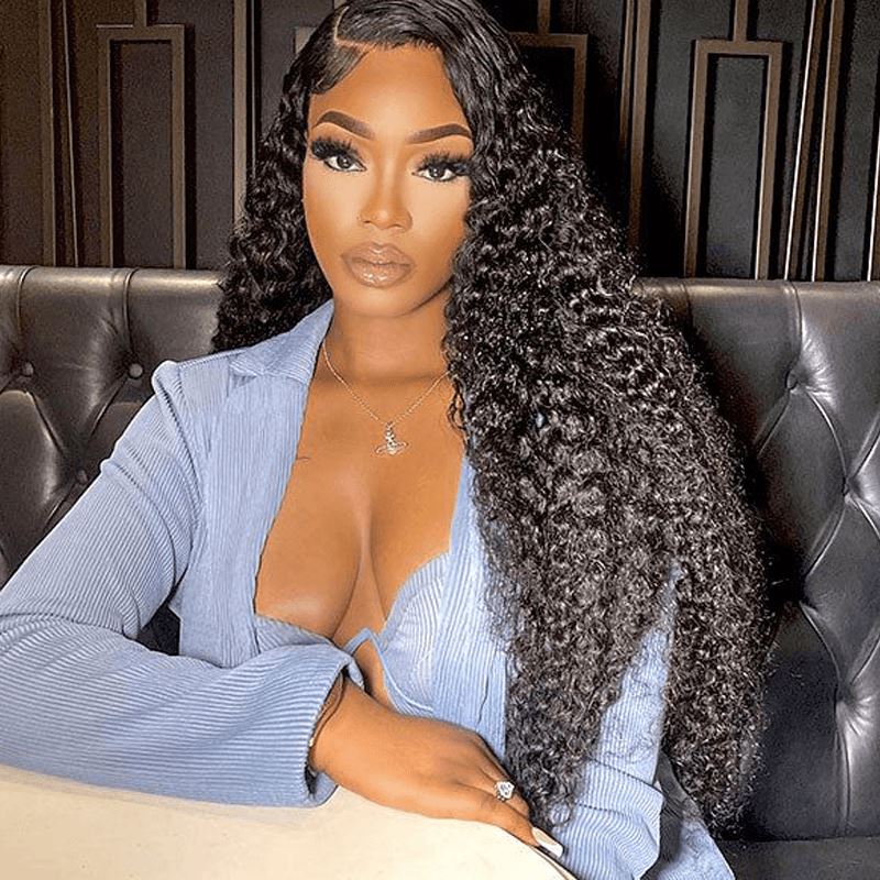 Aligrace 5x5 Lace Water Wave Wear &amp; Go Pre-Cut Glueless Wig