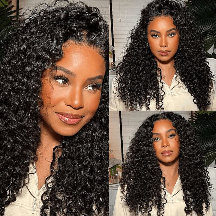 Aligrace 6x4 Lace Kinky Curly Wear &amp; Go Glueless Wig
