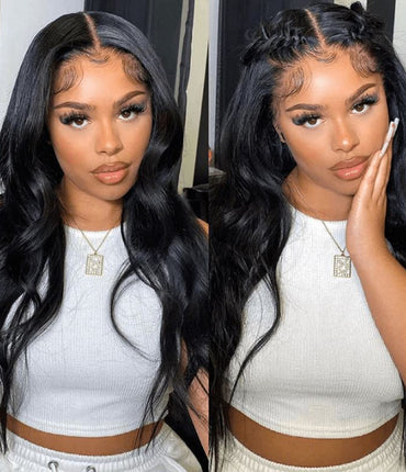 Aligrace Best 5x5 Lace Front Glueless 100% Human Hair Body Wave Wig