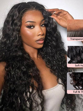 Aligrace 6x5 Pre-Everything Wear & Go Water Wave Glueless Human Hair Wigs