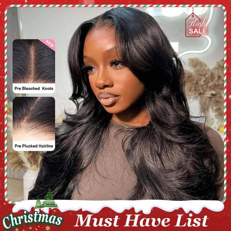 Aligrace Wear & Go 6x5 Pre-Cut Lace Body Wave Wig With Pre Bleached Invisible Knots