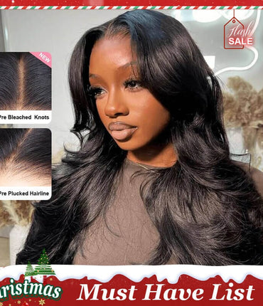 Aligrace Wear & Go 6x5 Pre-Cut Lace Body Wave Wig With Pre Bleached Invisible Knots