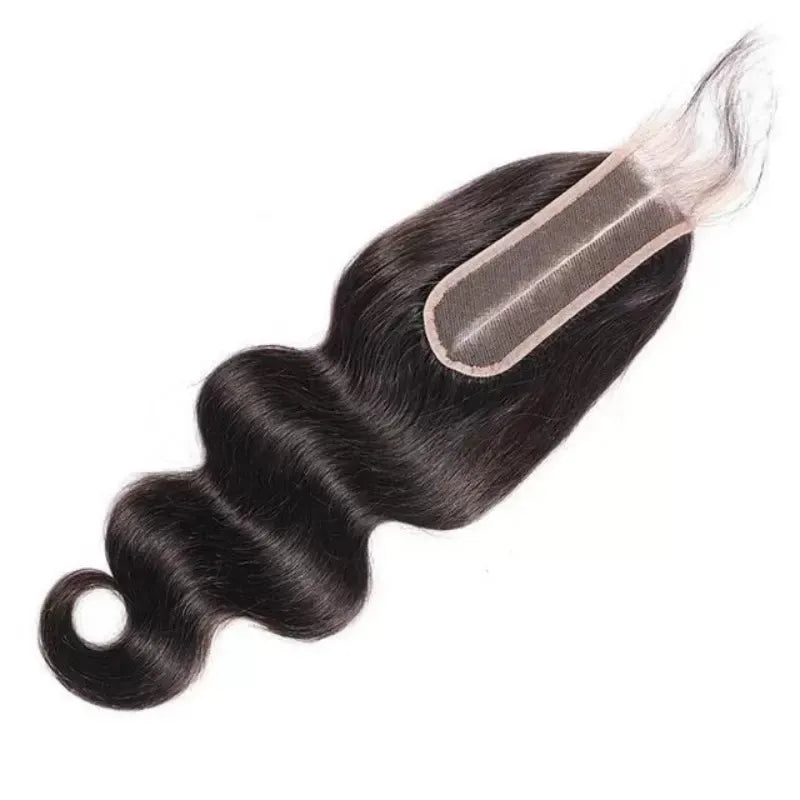 2x6 lace closure construction with breathable lace base, secure design and comfortable human hair installation
