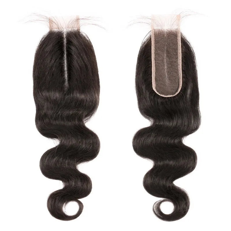 2x6 lace closure human hair product view showing HD lace, natural density and premium body wave texture