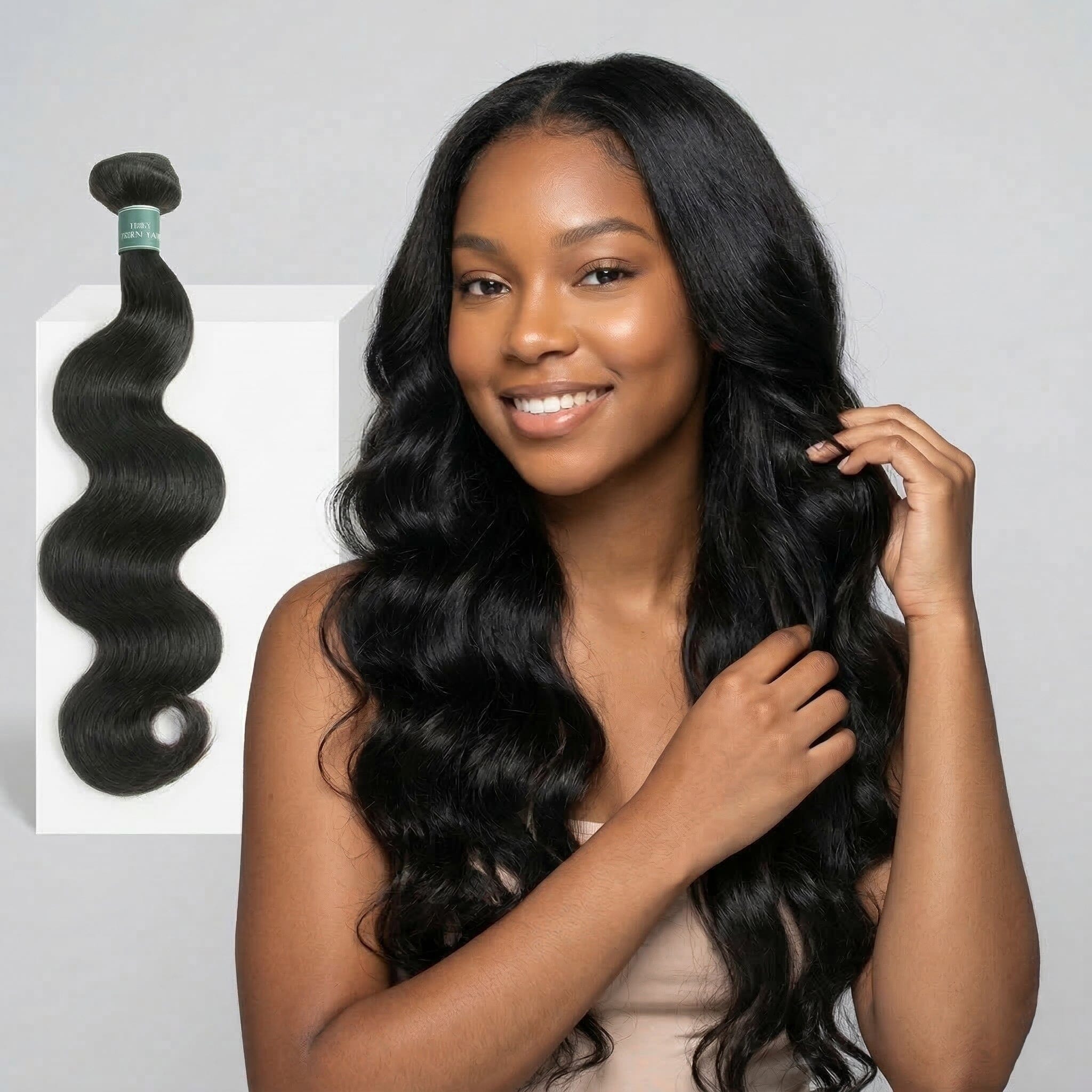 Ali Grace 3 Pcs Brazilian Body Wave Human Hair Bundles Body Wave Hair Bundles AliGrace 
