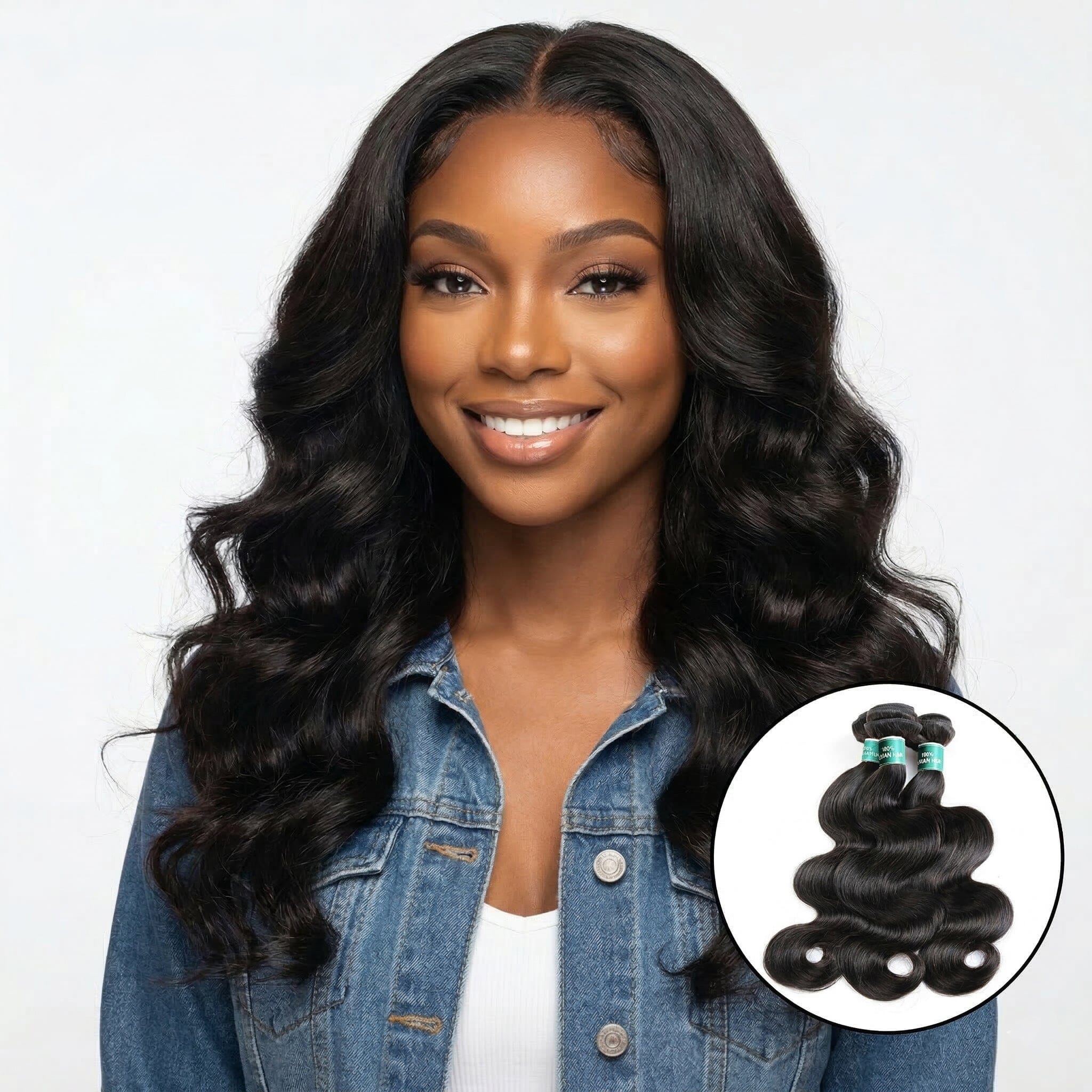 Ali Grace 3 Pcs Brazilian Body Wave Human Hair Bundles Body Wave Hair Bundles AliGrace