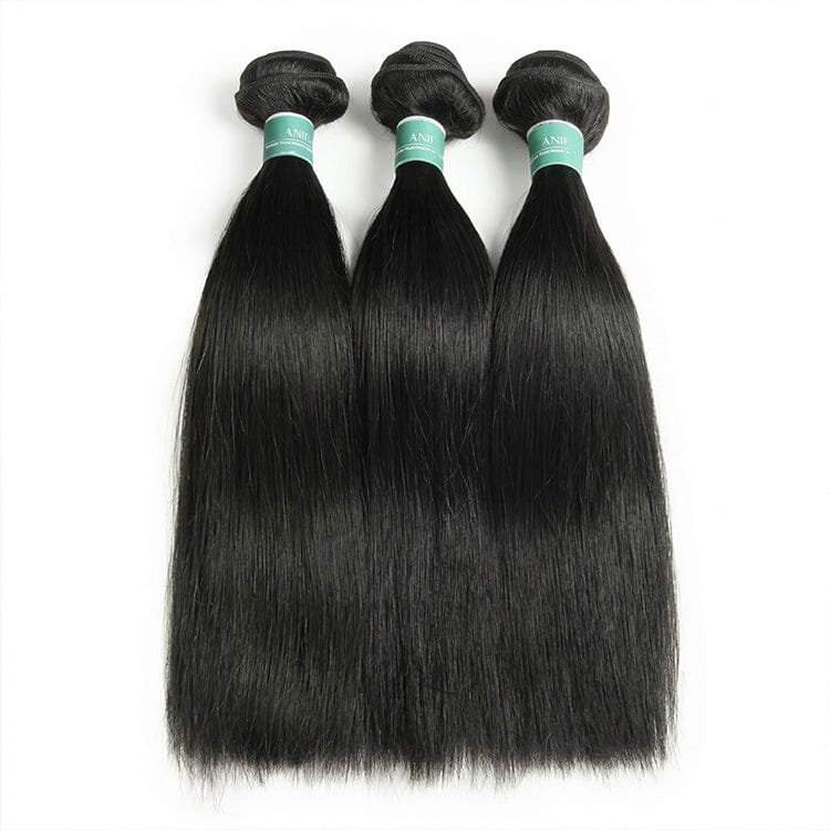 Ali Grace 3 Pcs Straight Human Hair Weaves Straight Hair Bundles AliGrace 