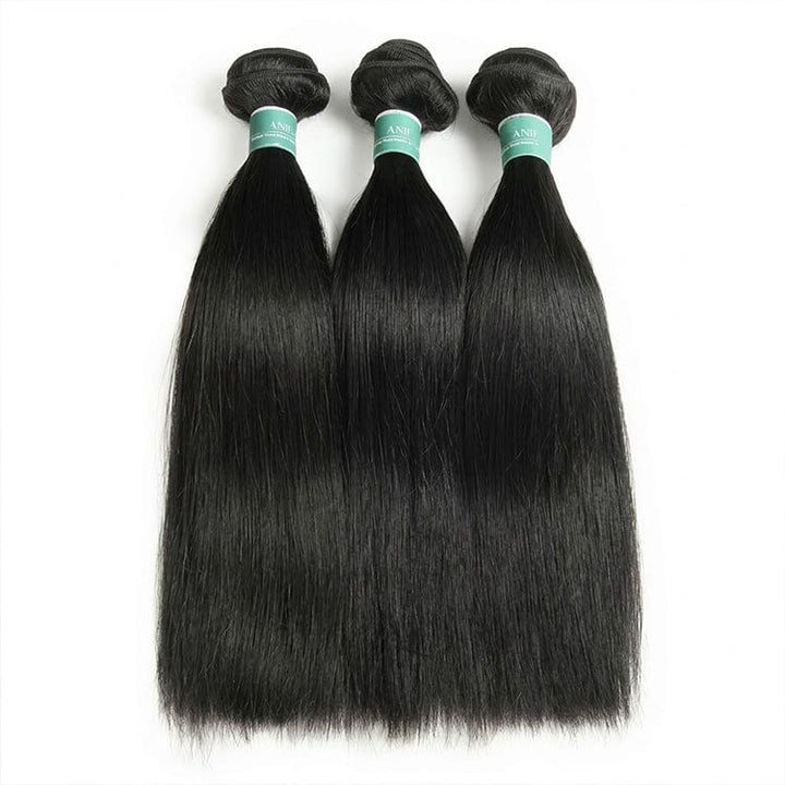 Ali Grace 3 Pcs Straight Human Hair Weaves Straight Hair Bundles AliGrace 