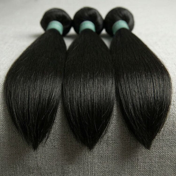 Ali Grace 3 Pcs Straight Human Hair Weaves Straight Hair Bundles AliGrace 