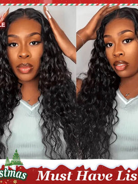 Aligrace 6x5 Pre-Everything Wear & Go Water Wave Glueless Human Hair Wigs