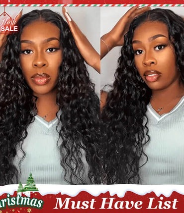 Aligrace 6x5 Pre-Everything Wear & Go Water Wave Glueless Human Hair Wigs