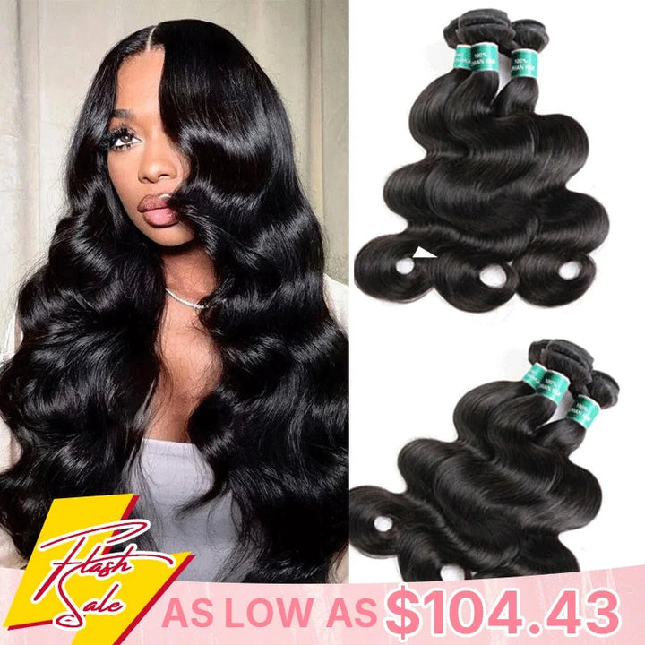 Ali Grace 3 Pcs Brazilian Body Wave Human Hair Bundles
