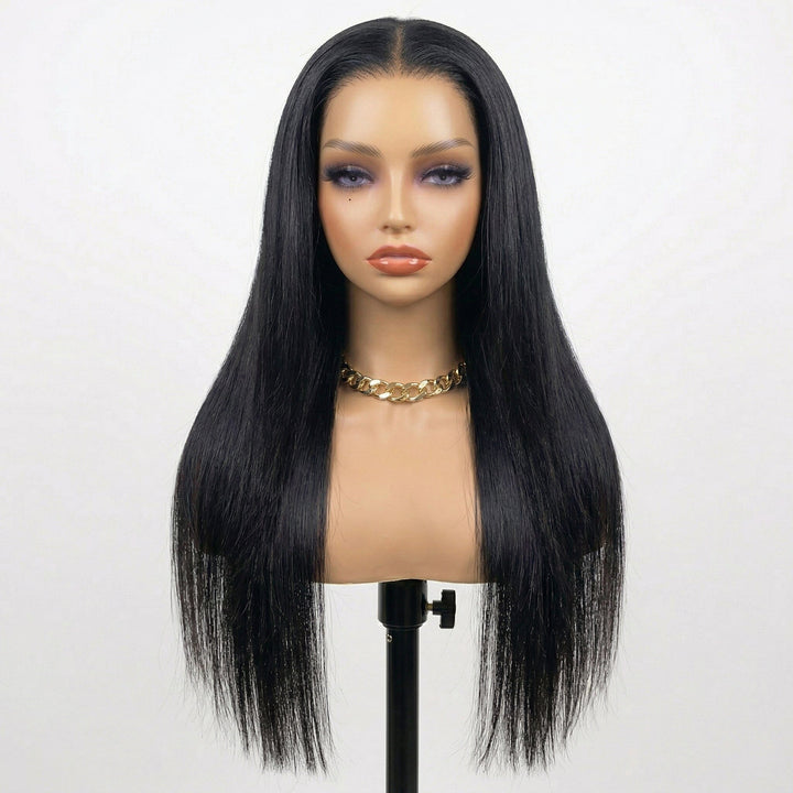 6x5 Lace Closure Brazilian Straight Human Hair – 100% Virgin Hair, Natural Hairline &amp; Easy Install for Black Women AliGrace 