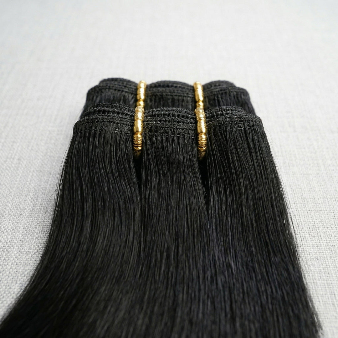 28 Inch Brazilian Straight Human Hair Bundles – 100% Virgin Hair Extensions for Black Women, Silky Soft &amp; Full AliGrace 