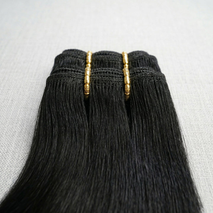 28 Inch Brazilian Straight Human Hair Bundles – 100% Virgin Hair Extensions for Black Women, Silky Soft &amp; Full AliGrace 
