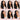 Aligrace Body Wave Pre-Separated Crochet Hair Extension Natural Color Feather Soft AliGrace 