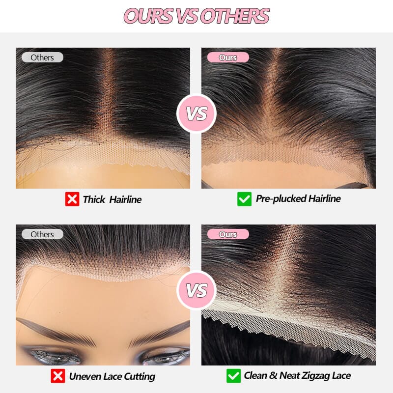 Aligrace 5x5 Lace Water Wave Wear & Go Pre-Cut Glueless Wig AliGrace 