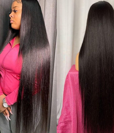 Aligrace 13x4 Frontal Lace Straight Wig With Small Knots