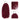 Ali Grace 99J Burgundy Kinky Curly Crochet 100% Human Hair Extension product with close-up details, full volume texture and knot-friendly design for Boho Braids