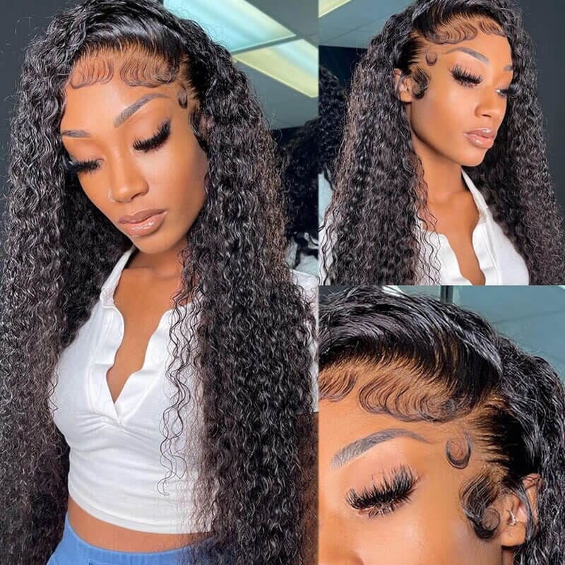 Aligrace 5x5 Lace Water Wave Wear &amp; Go Pre-Cut Glueless Wig