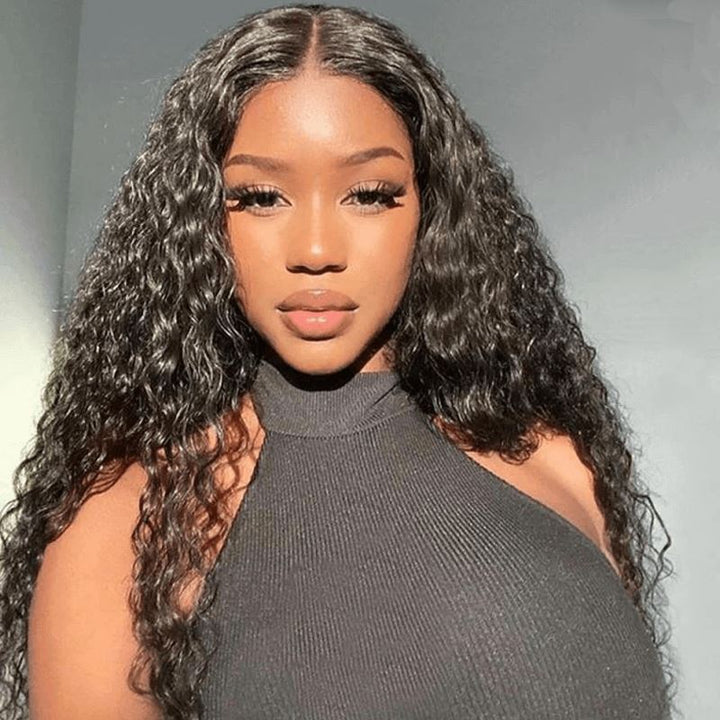 Aligrace 6x4 Lace Water Wave Wear &amp; Go Pre-Cut Glueless Wig