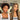 Before and after wearing the Aligrace 13x4 highlight brown lace front straight human hair wig