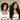 Before and after installing Aligrace loose wave human hair bundles for a fuller natural look