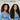 Before and after installing Aligrace deep wave human hair bundles for a fuller natural look
