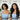 Before and after wearing the Aligrace 6x5 body wave wear and go pre-cut glueless human hair wig for a flawless natural look