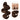 Chocolate Brown Body Wave Crochet Hair Extension Product Details Showing Soft Human Hair Texture, Smooth Strands and Full Volume Finish