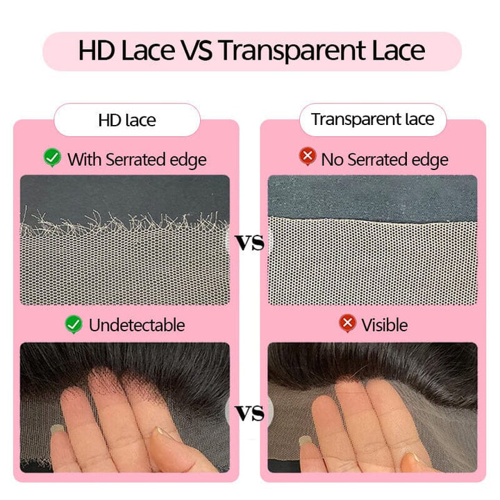 Aligrace Hair 13x4 HD Lace Short Bob Curly Wigs