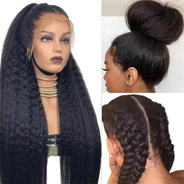 Aligrace 13x4 Lace Kinky Straight Wig 