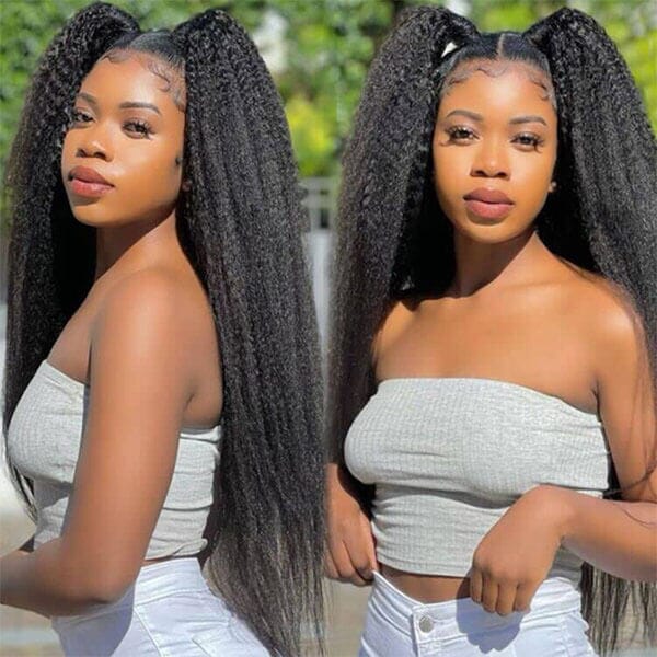 Aligrace 13x4 Lace Kinky Straight Wig 