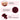 Detailed close-up of Ali Grace 99J Burgundy Deep Wave Crochet Human Hair Extension highlighting rich burgundy color, defined wave pattern, healthy shine and premium human hair texture.