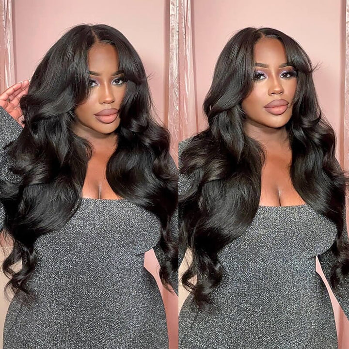 Ali Grace Body Wave 360 Lace Human Hair Wig model styles showing soft natural waves, realistic movement and flexible styling freedom