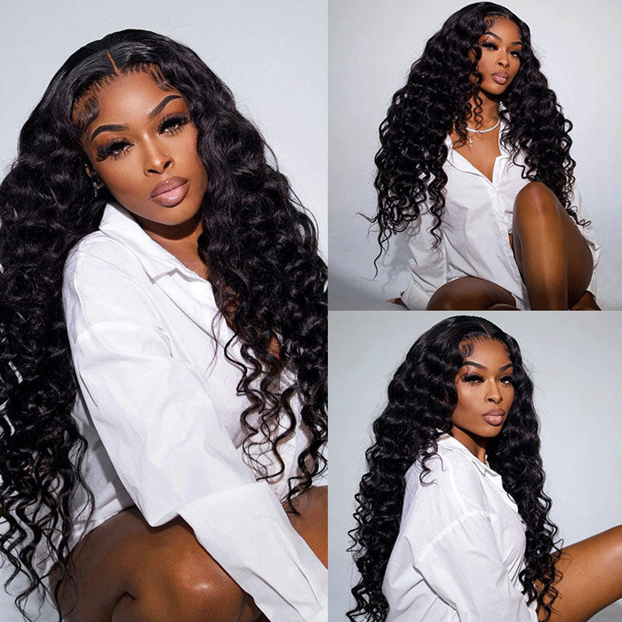 Ali Grace 13x4 Lace Loose Wave Human Hair Wigs Brazilian Lace Front Wig AliGrace 