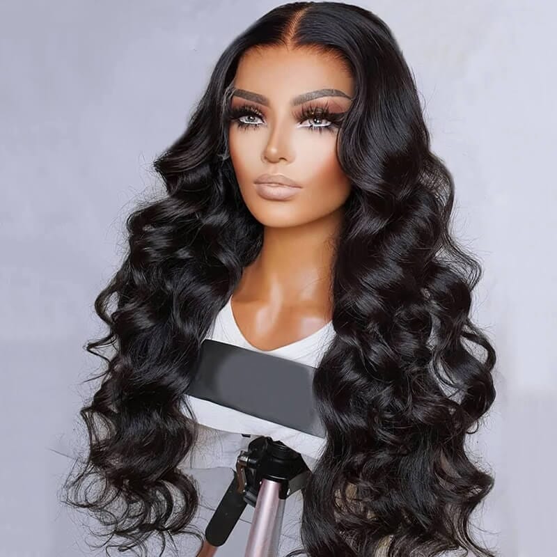 Aligrace Hair Protective Style 13x4 Lace Beginner Friendly Body Wave Human Hair Wig