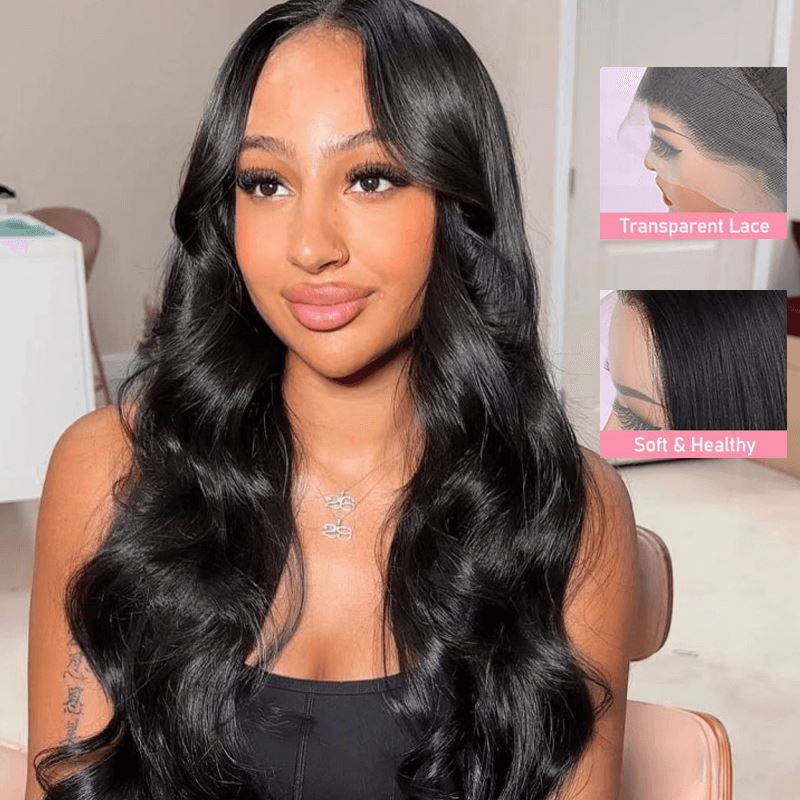 Aligrace 13x4 Lace Front Body Wave Human Hair Wigs