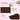 Close up of Ali Grace Chocolate Brown Kinky Curly Crochet Human Hair Extension with defined curls, smooth strands, and knot-friendly design