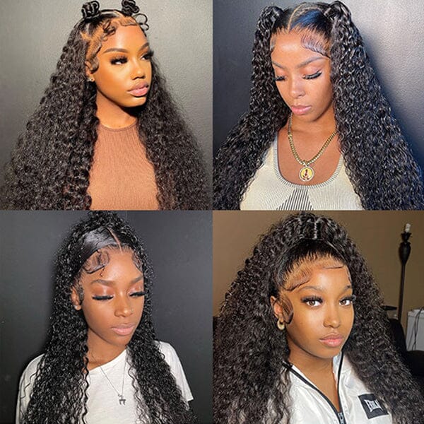 Aligrace Super Natural Look 13x4 Frontal Lace 100% Human Hair Anti Lifted Lace Wig 