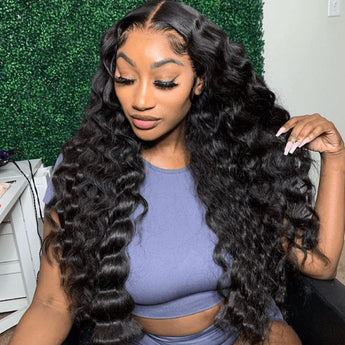 Ali Grace Peruvian 13x4 Lace Loose Wave Human Hair Wigs