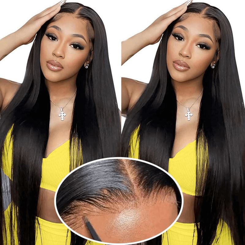 Aligrace Wear & Go 6x5 Pre-Cut Lace Natural Color Straight Wig