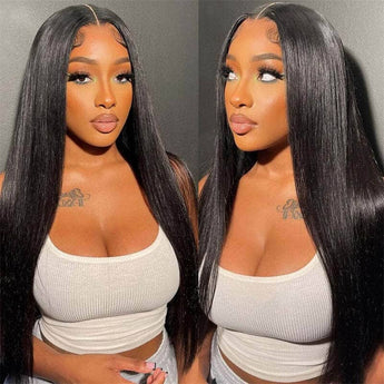 Aligrace 13x4 Frontal Lace Straight Wig With Small Knots