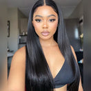 Aligrace 13x4 Frontal Lace Straight Wig With Small Knots