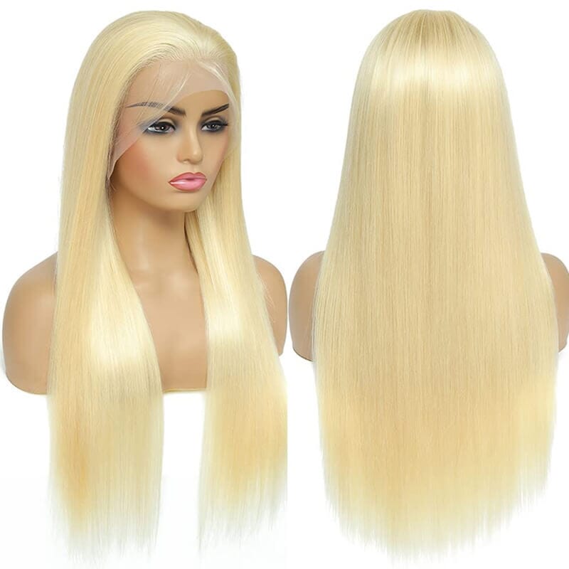 Ali lumina 10A Straight Lace Front Wigs Human Hair 16inch